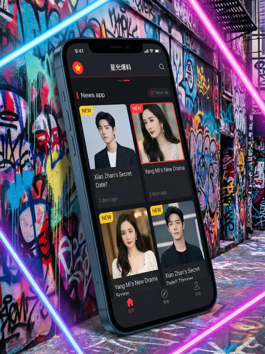 冰火人体 APP界面展示 - 掌上吃瓜神器